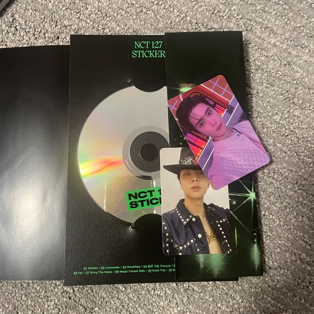 NCT 127 sticker album | photocards included
